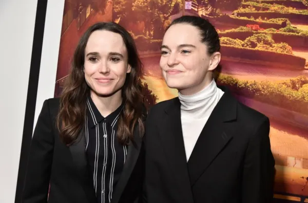 NEW YORK, NEW YORK - JUNI 03: Ellen Page og Emma Portner deltager