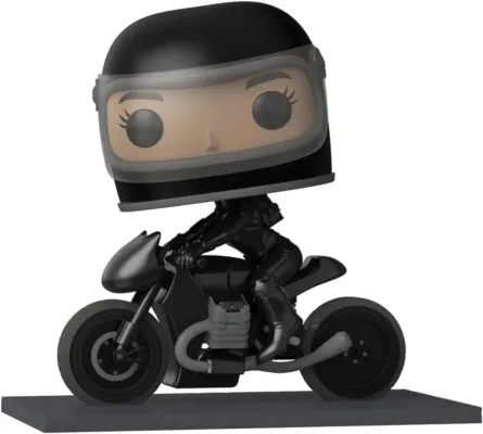   Objevte Funko's 'Ride Deluxe: The Batman - Selina Kyle on Motorcycle' Pop! on Amazon.